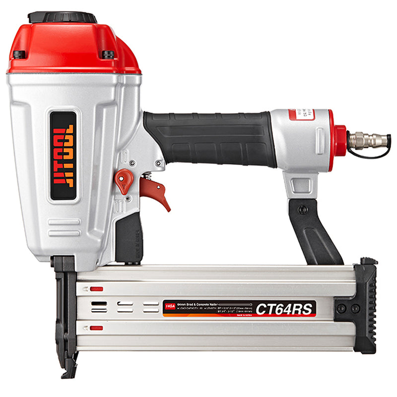 Máy bắn đinh bê tông dùng khí nén JITOOL CT64RS, kích thước đinh tối đa 64mm, cỡ đinh 14Ga