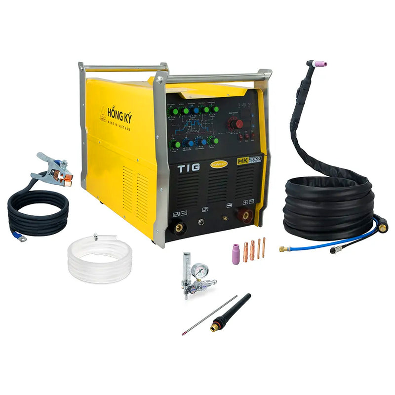 Máy hàn TIG DC, hàn xung và hàn que Hồng Ký Master HKTIG300X 300A/380V