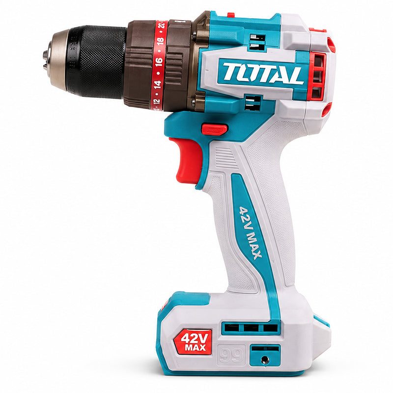 Máy khoan búa Total TIDLI429982 dùng Pin 42V, đầu kẹp 13mm