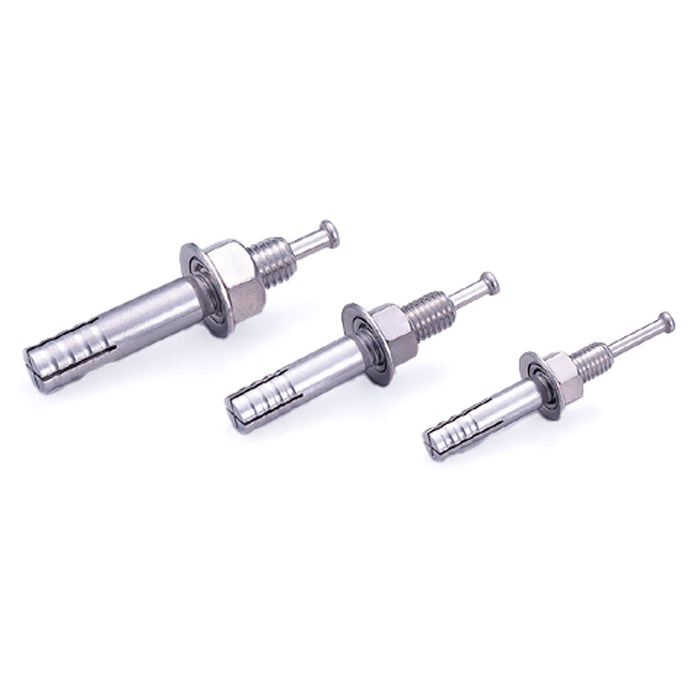 Tắc kê nở đinh SC-Type hệ mét và inch Unika, chất liệu thép không gỉ, chuyên dùng cho bê tông, đá. Chứng nhận JCAA