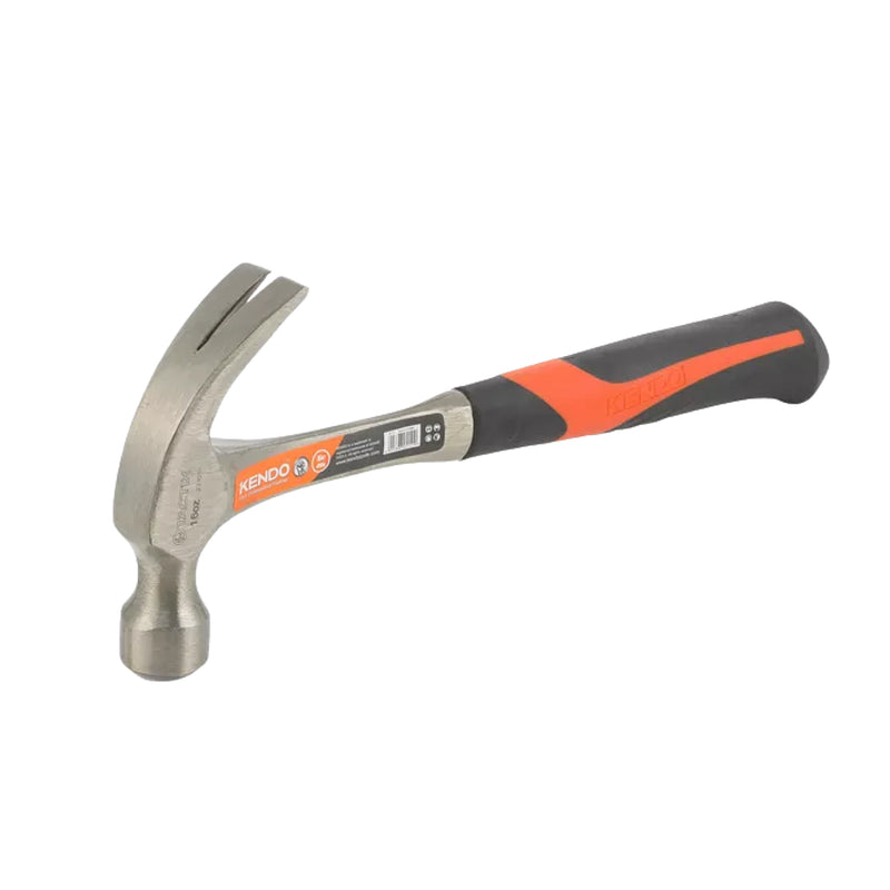 Búa sừng dê nguyên khối Kendo 25151, trọng lượng 450g (16oz), cán cầm bọc nhựa