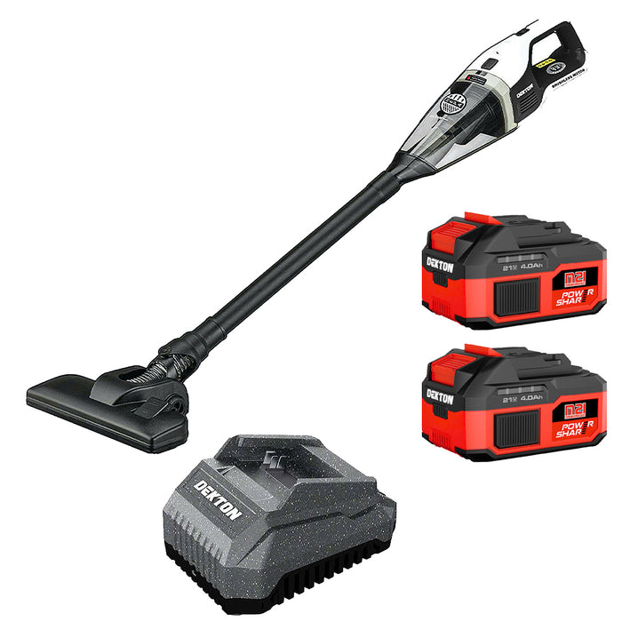 Máy hút bụi Dekton M21-HB01BL dùng pin 21V, lực hút tối đa 16Kpa