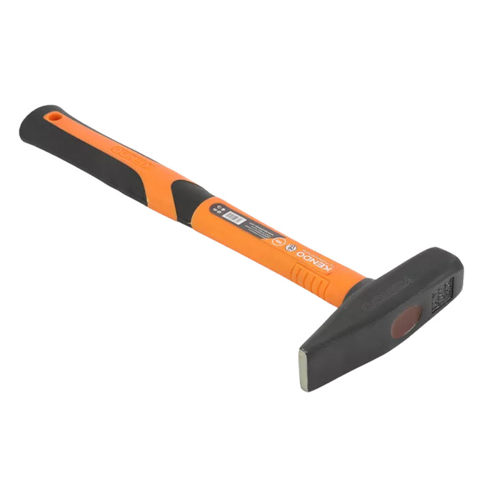 Búa gò cơ khí đầu dẹp và vuông cán sợi thủy tinh Kendo, trọng lượng từ 200g -  2000g