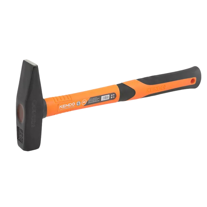 Búa gò cơ khí đầu dẹp và vuông cán sợi thủy tinh Kendo, trọng lượng từ 200g -  2000g