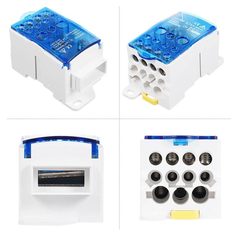 Hộp đấu nối cáp điện UKK, lắp thanh ray (DIN rail)