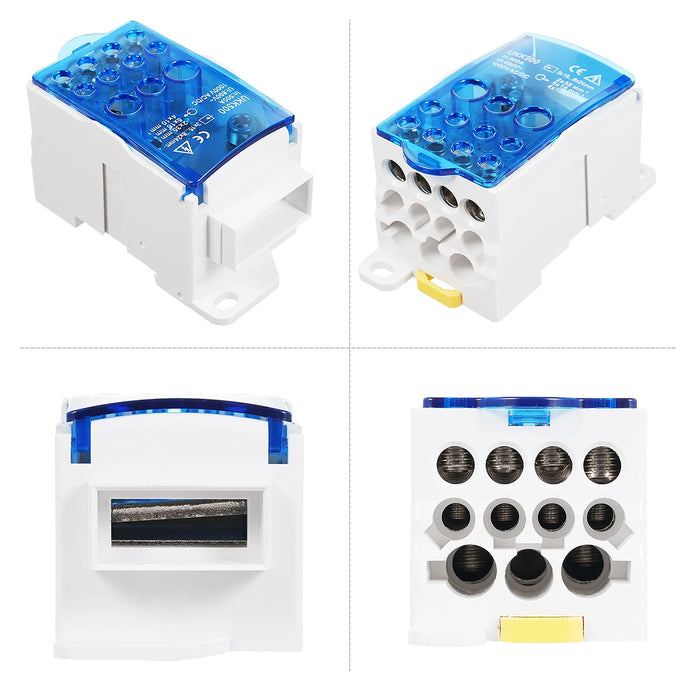 Hộp đấu nối cáp điện UKK, lắp thanh ray (DIN rail)