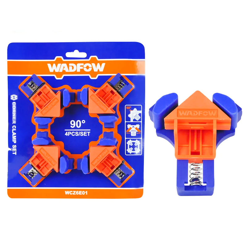 Bộ kẹp cố định góc 90° 4 chi tiết Wadfow WCZ6E01