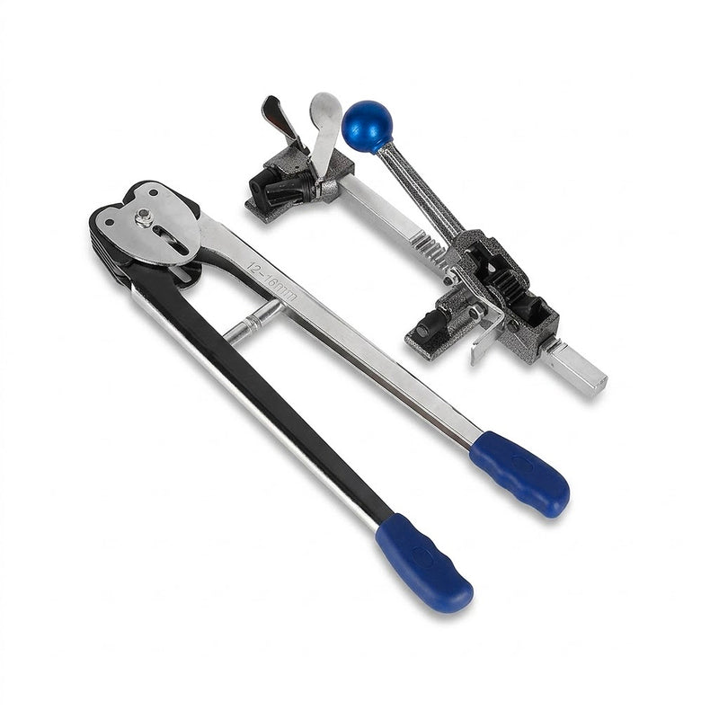 Bộ kìm bấm và dụng cụ căng dây, dùng đóng kiện hàng Wadfow WHS2620 đường kính dây đai từ 12mm - 16mm