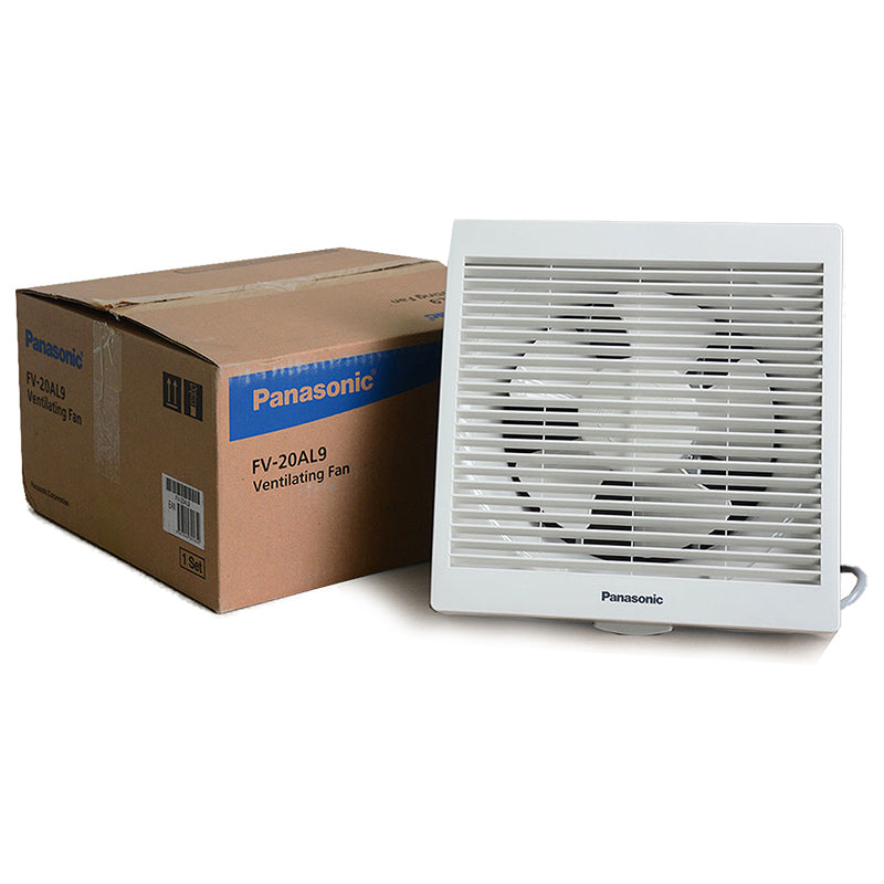 Quạt hút gắn tường dân dụng Panasonic FV-20AL9 hút 1 chiều, có màn che