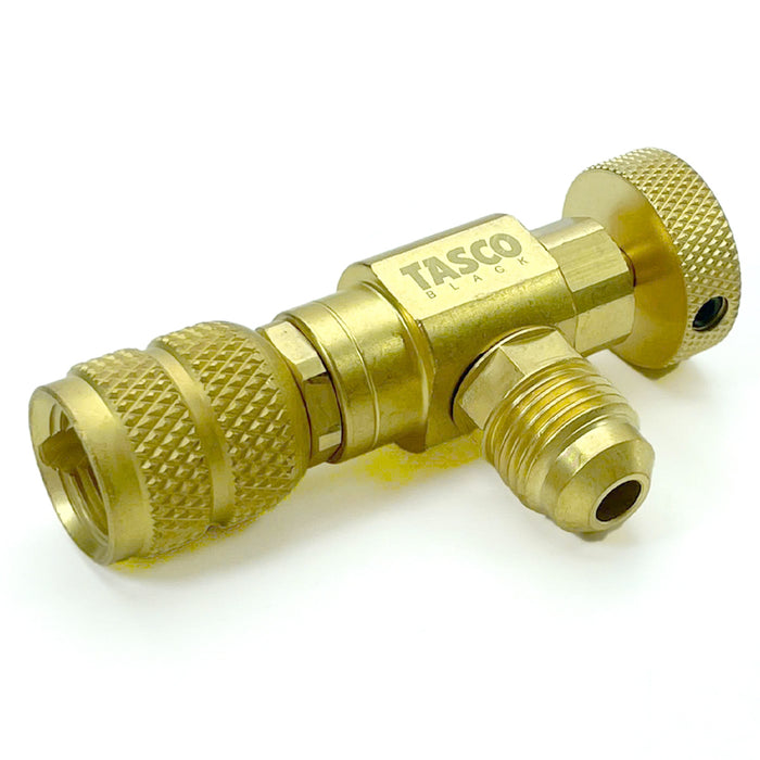 Van nạp gas Tasco TB640, dùng để nạp gas R32, R410A, đầu dây cỡ 5/16 inch