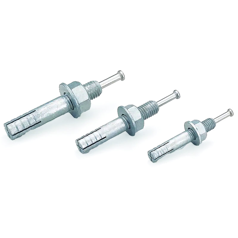 Tắc kê nở đinh C-D Type hệ mét Unika, chất liệu mạ kẽm nhúng nóng, chuyên dùng cho bê tông, đá