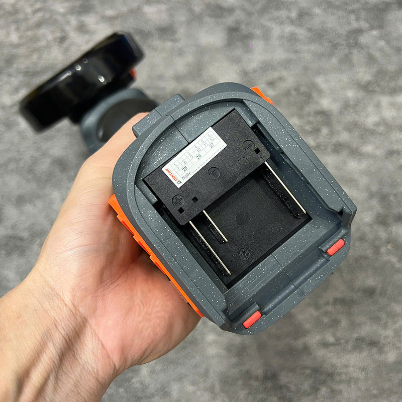 Máy mài góc Dekton M21-AG100PLUS dùng pin 21V, đường kính lưỡi 100mm