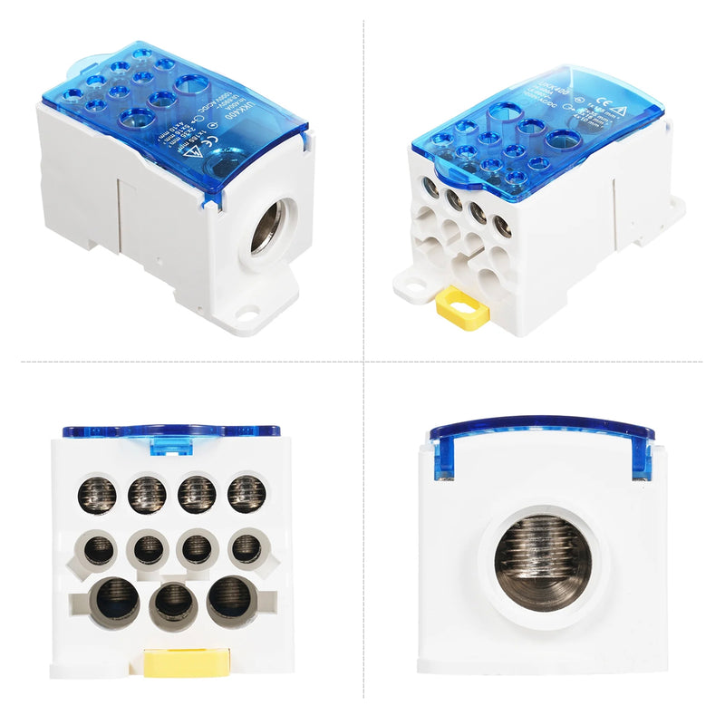 Hộp đấu nối cáp điện UKK, lắp thanh ray (DIN rail)