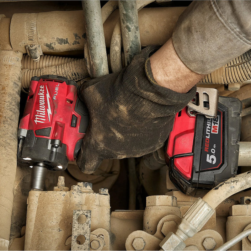 Máy siết bu lông Milwaukee M18 FIW2F38 dùng Pin 18V, cốt 3/8 inch