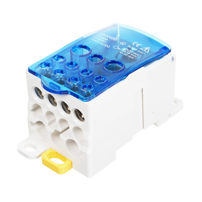 Hộp đấu nối cáp điện UKK, lắp thanh ray (DIN rail)