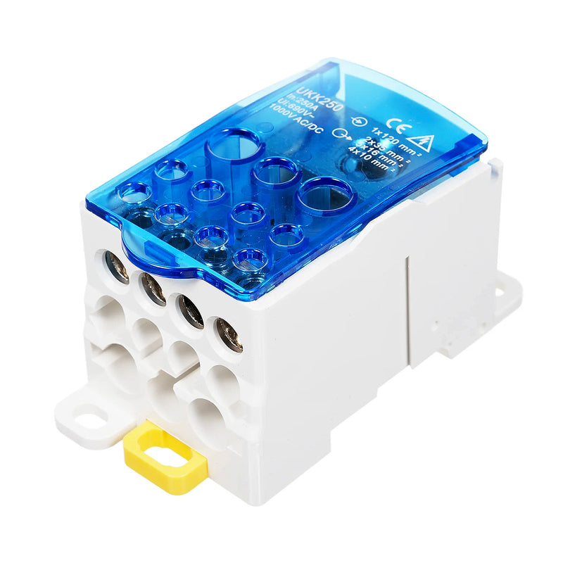 Hộp đấu nối cáp điện UKK, lắp thanh ray (DIN rail)