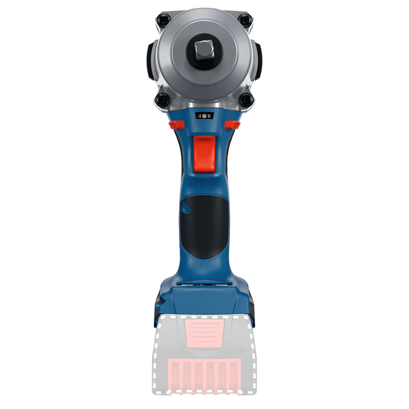 Máy siết bu lông Bosch GDS 18V-780 dùng Pin 18V, cốt 1/2 inch