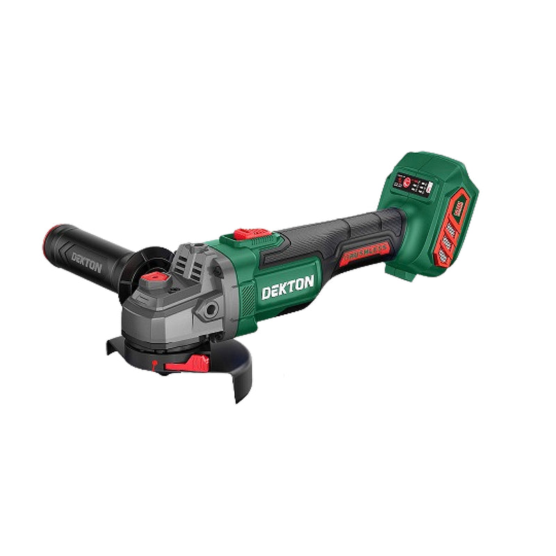 Máy mài góc Dekton M21-AG100PLUS dùng pin 21V, đường kính lưỡi 100mm