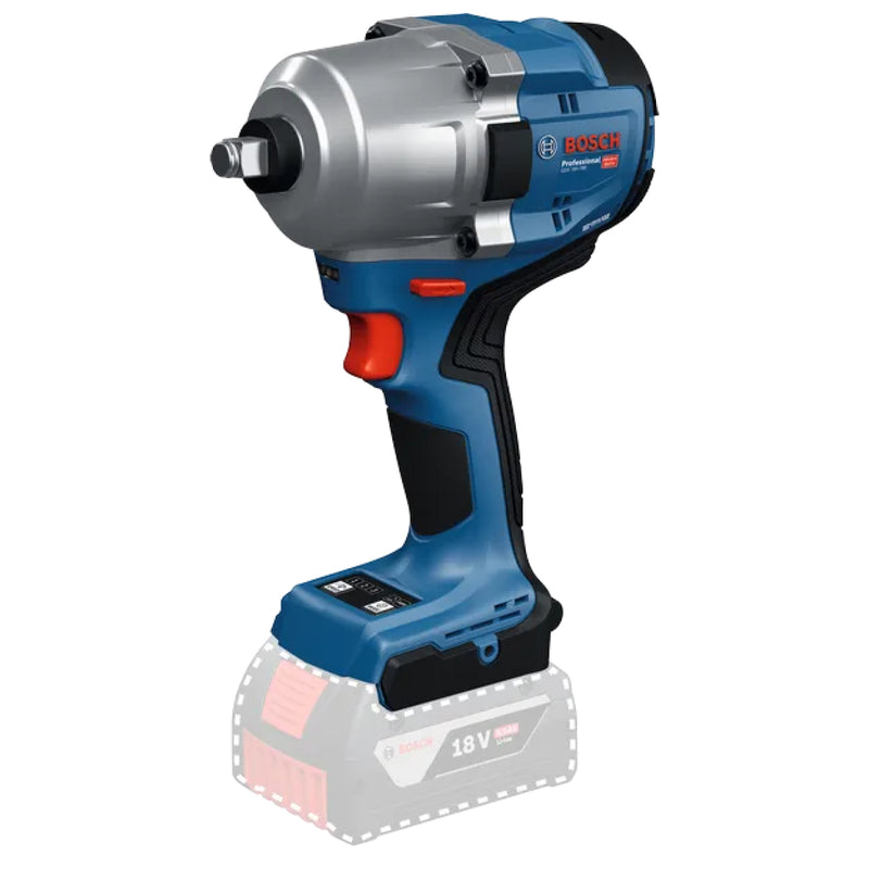 Máy siết bu lông Bosch GDS 18V-780 dùng Pin 18V, cốt 1/2 inch