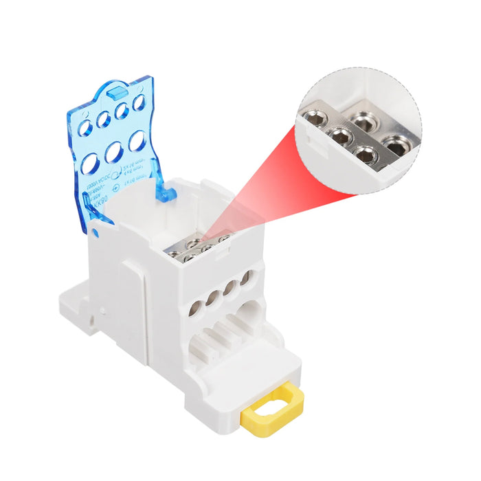 Hộp đấu nối cáp điện UKK, lắp thanh ray (DIN rail)