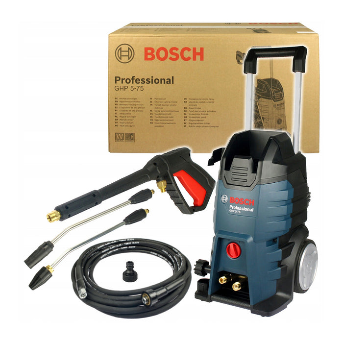 Máy xịt rửa áp lực cao Bosch GHP 5-75 công suất 2600W, áp lực 185bar mã số 06009107K0