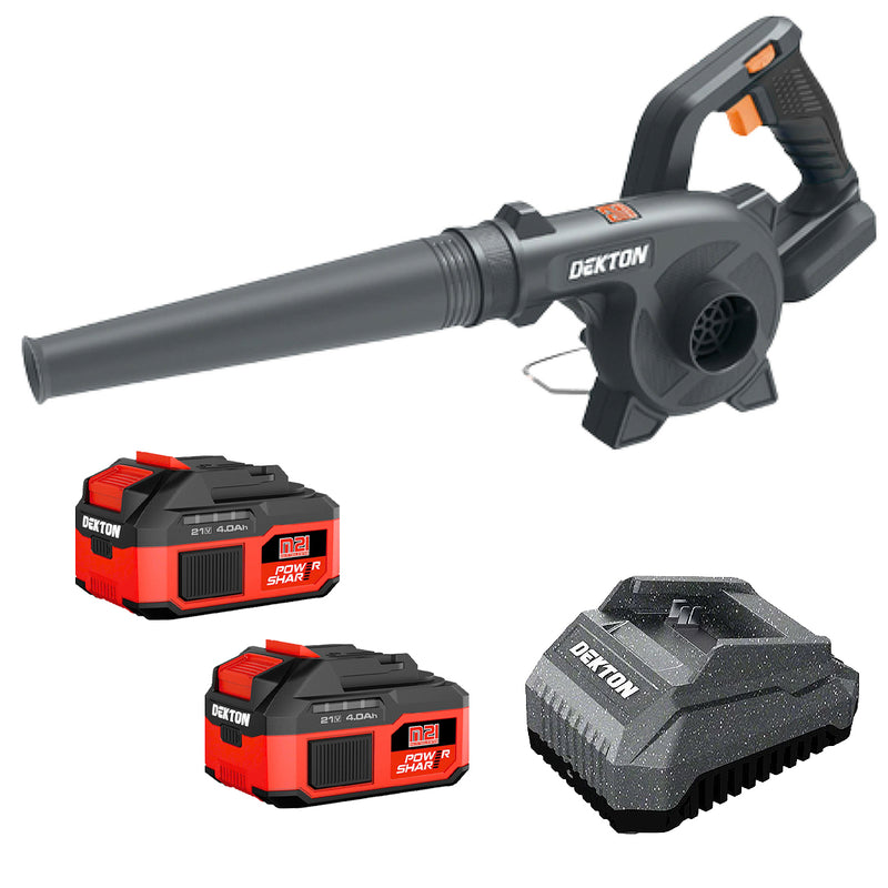 Máy thổi và hút bụi Dekton M21-TB01 dùng pin 21V, tốc độ tối đa 18000 rpm