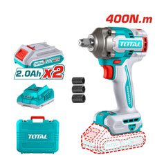 TIWLI2040: Thân Máy, 2 Pin 2.0Ah (TFBLI20011), 1 sạc (TFCLI2001), thùng nhựa