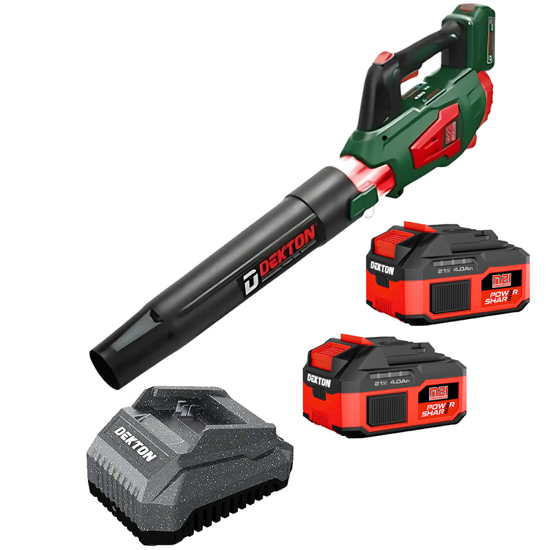 Máy thổi lá Dekton M21-TL600 dùng pin 21V, lực gió tối đa 600m3/h