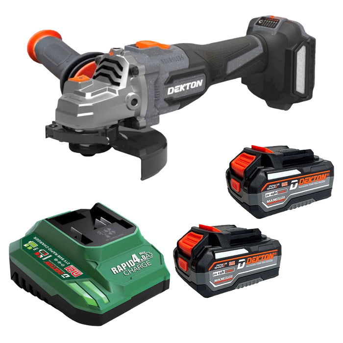 Máy mài góc Dekton M21-AG100PROMAX dùng pin 21V, đường kính lưỡi 100mm