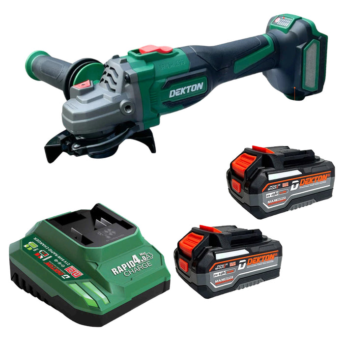 Máy mài góc Dekton M21-AG100PROMAX dùng pin 21V, đường kính lưỡi 100mm