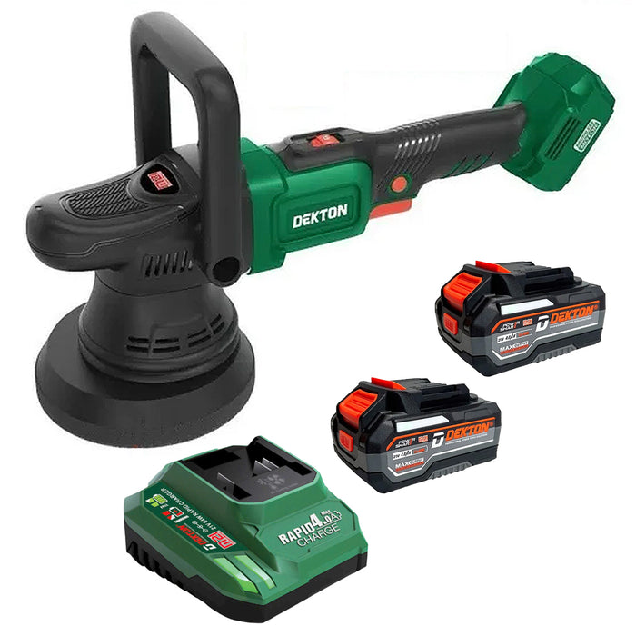 Máy đánh bóng lệch tâm Dekton M21-MDB150BL dùng pin 21V, đường kính đế 150mm