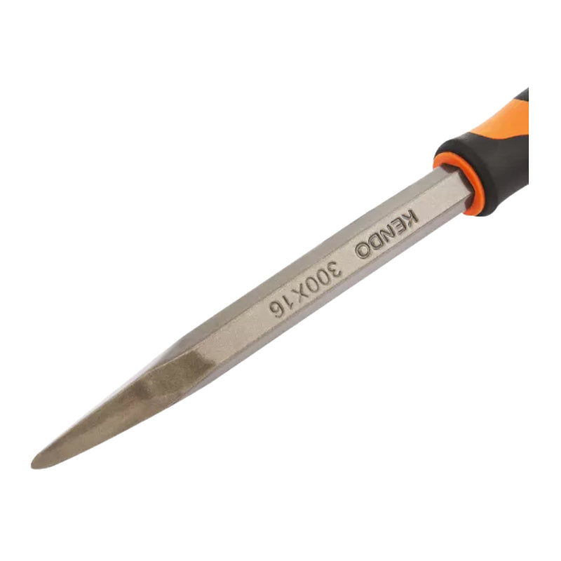 Mũi đục nguội đầu nhọn Kendo 26512, kích thước 16mm x 300mm