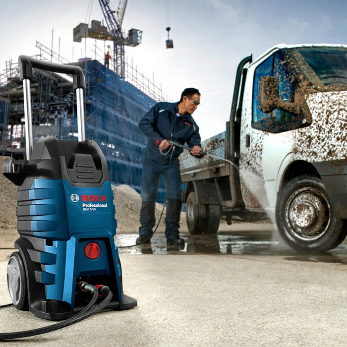 Máy xịt rửa áp lực cao Bosch GHP 5-55 công suất 2,200W, áp lực 130bar mã số 06009104K0