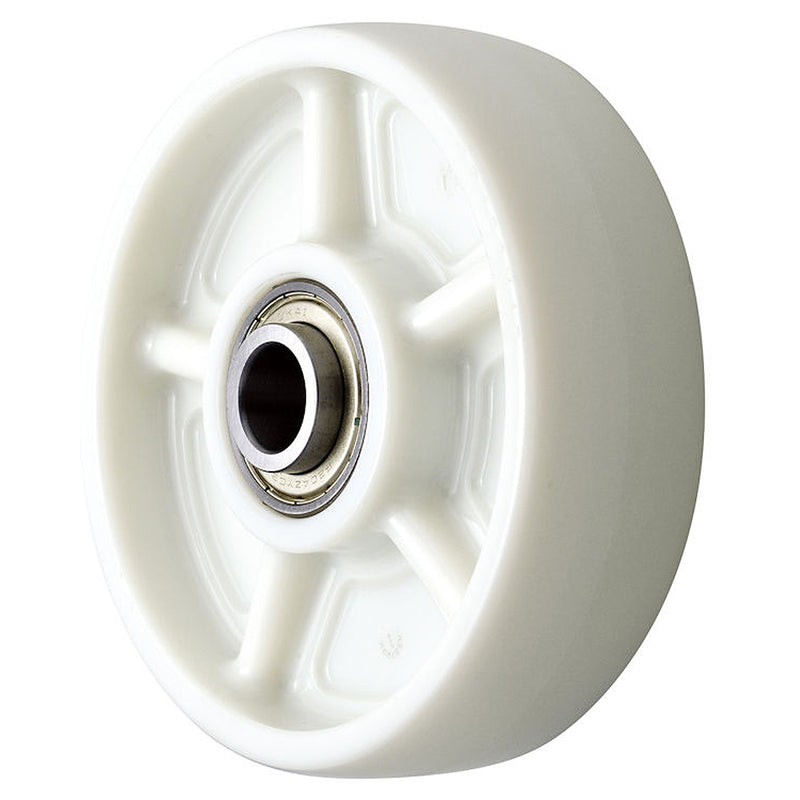 Bánh xe rời, tải nặng Ukai PBD-Type niềng và bánh nhựa cứng, bạc đạn Inox, đường kính từ 75mm - 200mm
