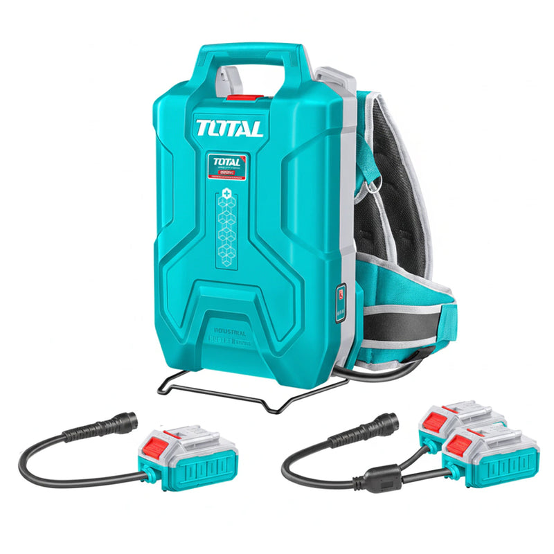 Bộ trữ Pin đeo vai 20V dung lượng 60Ah (1080Wh) Total TFBLI241110