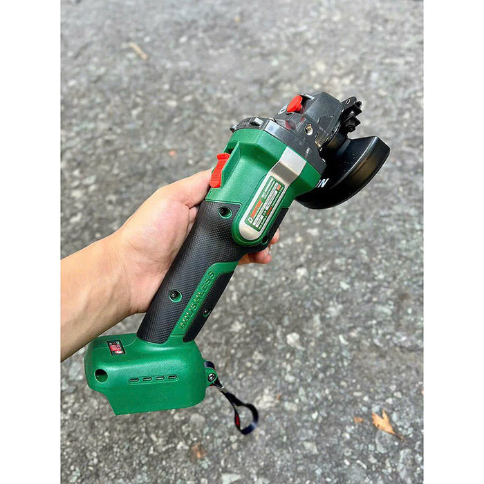 Máy mài góc Dekton M21-AG9600PRO dùng pin 21V, đường kính lưỡi 100mm