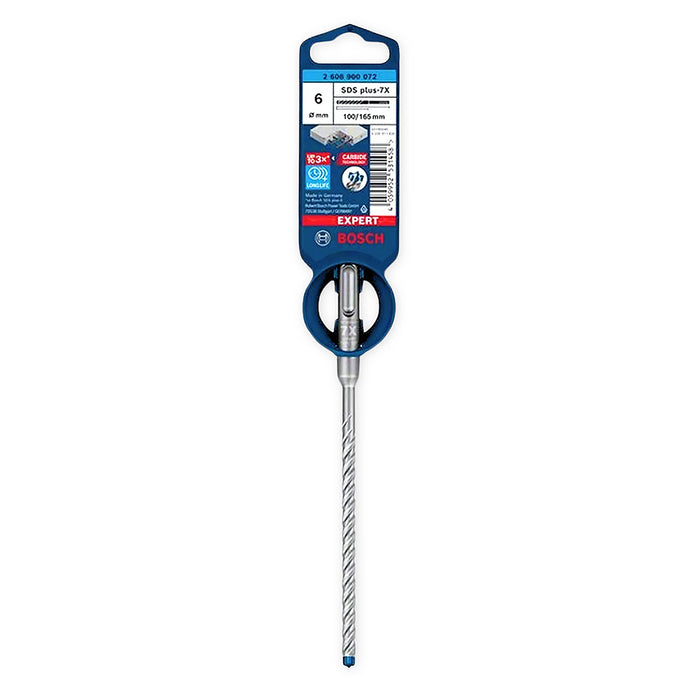 Mũi khoan bê tông SDS Plus-7X Bosch đường kính mũi từ 3.5mm - 7mm, đuôi gài