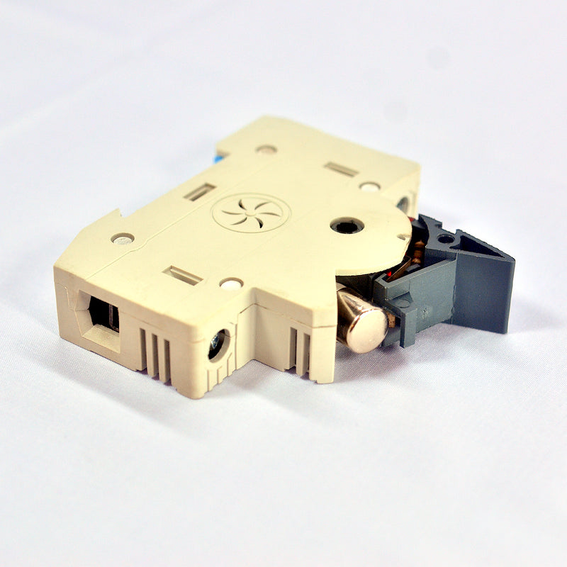 Hộp cầu chì sứ Omega OMG-FS32X gắn thanh ray có đèn báo, max 32A/690V