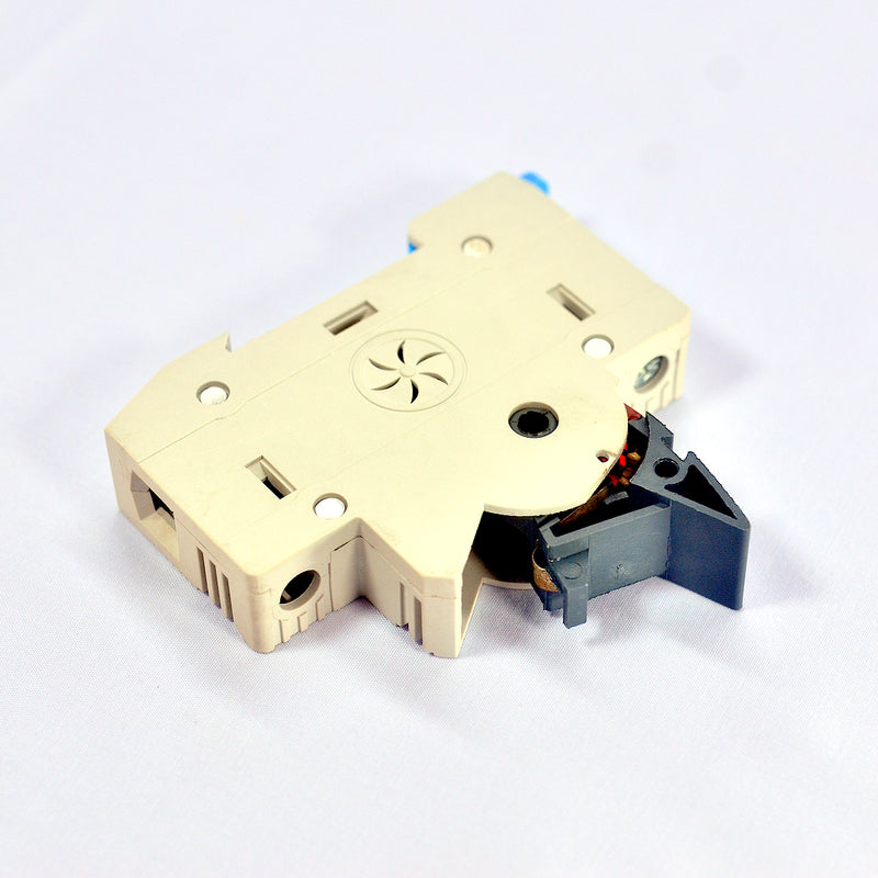 Hộp cầu chì sứ Omega OMG-FS32X gắn thanh ray có đèn báo, max 32A/690V