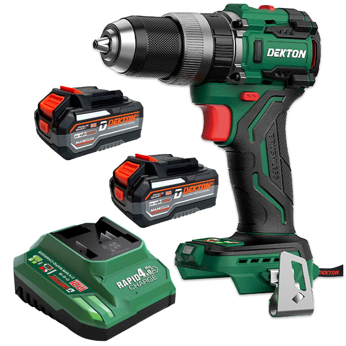 Máy khoan động lực dùng pin 21V Dekton M21-KB1368PRO, lực siết 68Nm, đầu cặp 10mm