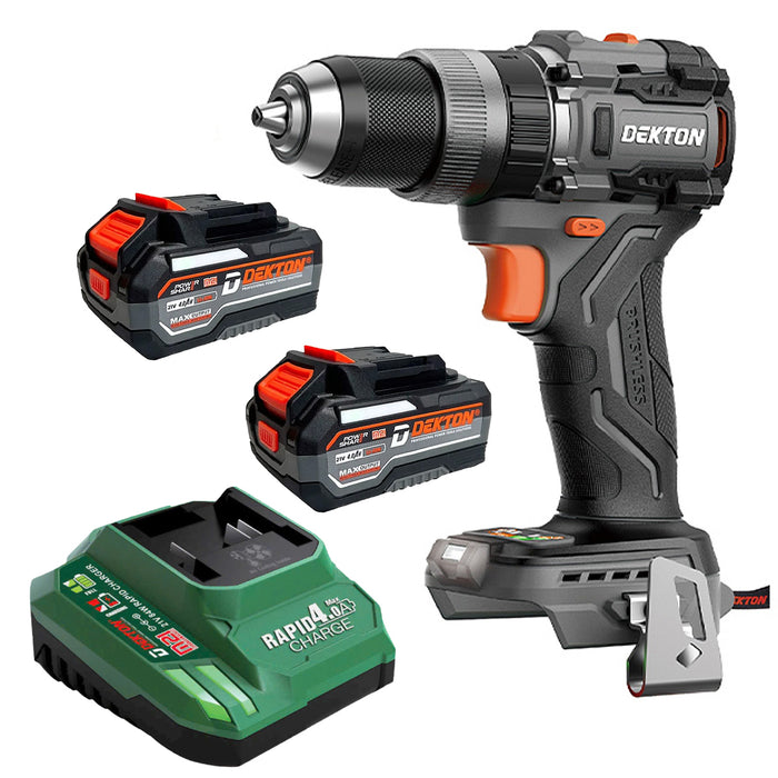 Máy khoan động lực dùng pin 21V Dekton M21-KB1368PRO, lực siết 68Nm, đầu cặp 10mm