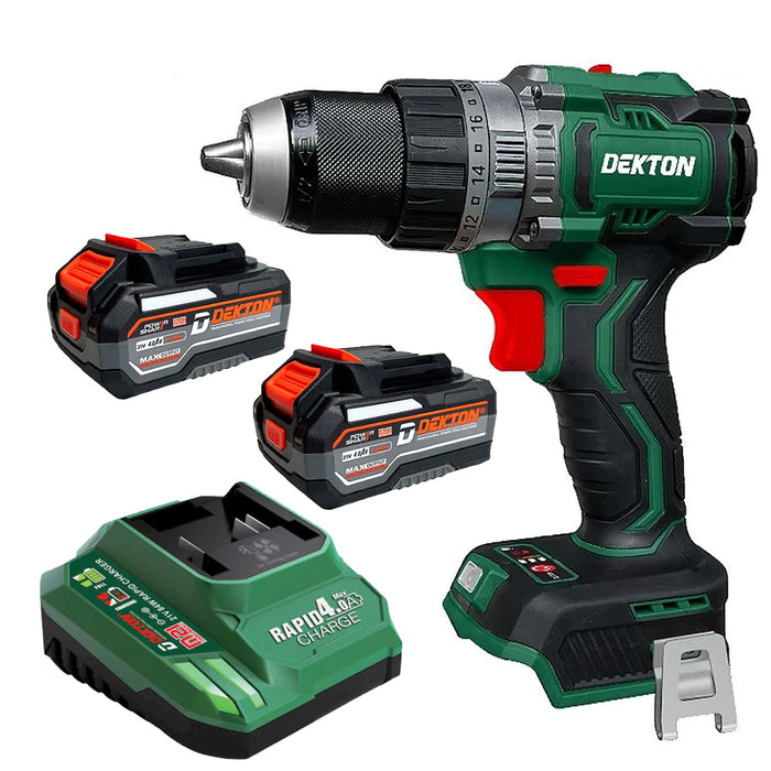 Máy khoan động lực dùng pin 21V Dekton M21-ID1390CP, lực siết 90Nm, đầu kẹp 13mm