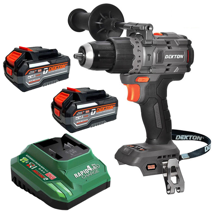 Máy khoan động lực dùng pin 21V Dekton M21-ID13100PLUS, lực siết 100Nm, đầu kẹp 13mm