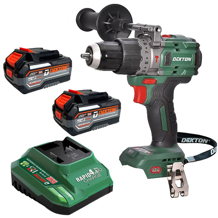 Máy khoan động lực dùng pin 21V Dekton M21-ID13100PLUS, lực siết 100Nm, đầu kẹp 13mm