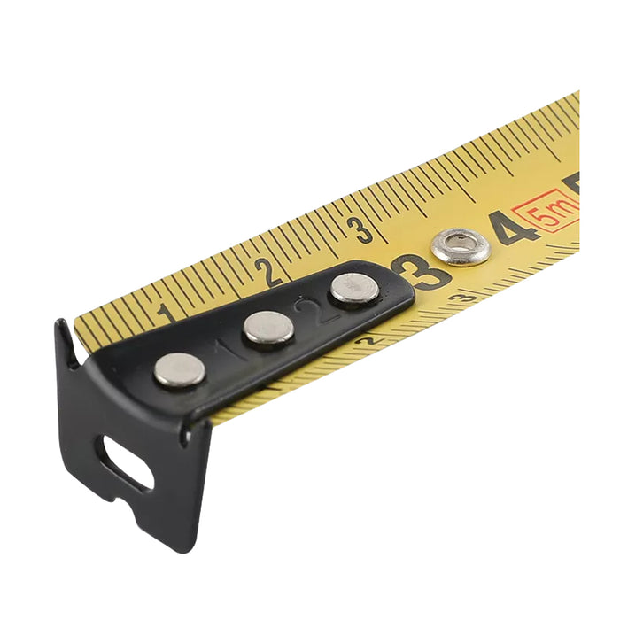 Thước cuộn thép hệ mét Kendo chiều dài từ 3m - 8m, độ chính xác MID II, có kẹp đeo thắt lưng