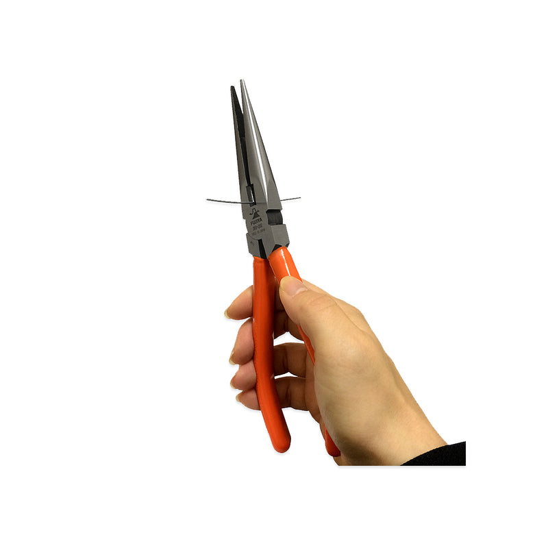 Kìm nhọn mũi dài Fujiya 350-125/150/200 Series. kích thước từ 125mm - 200mm. Tiêu chuẩn RoHS