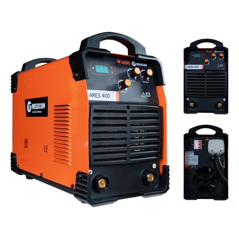 Máy hàn que Jasic ARES-400 dòng hàn tối đa 400A, hàn que từ 2.0mm - 5.0mm