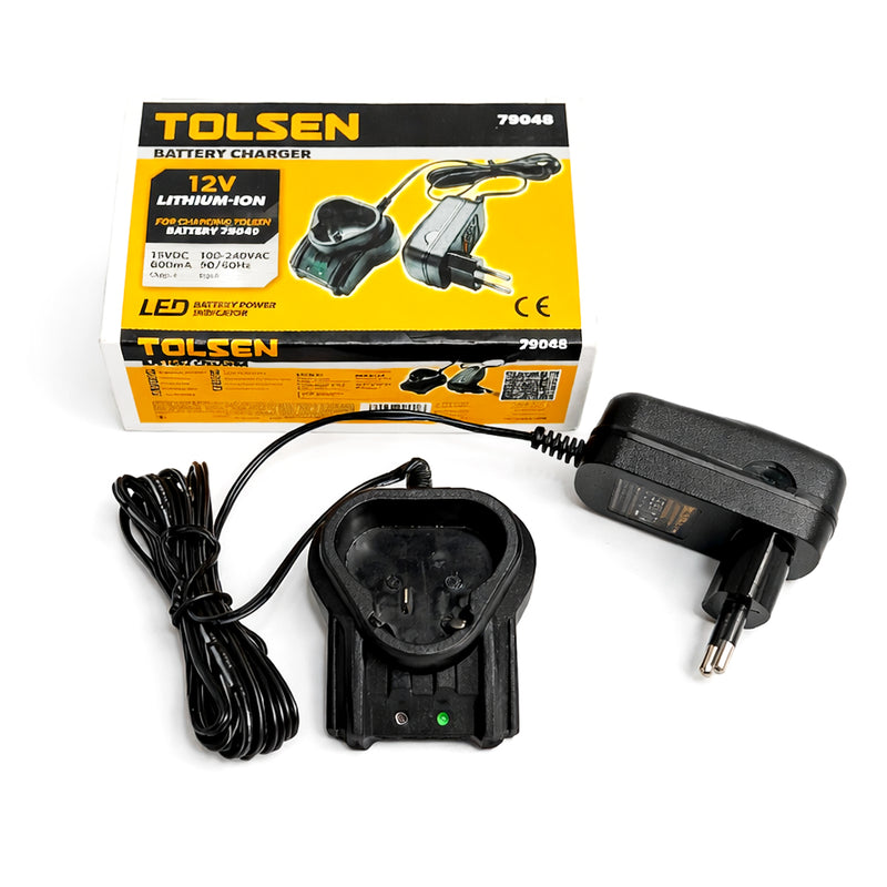 Đế sạc Tolsen 79048 dùng cho Pin 12V
