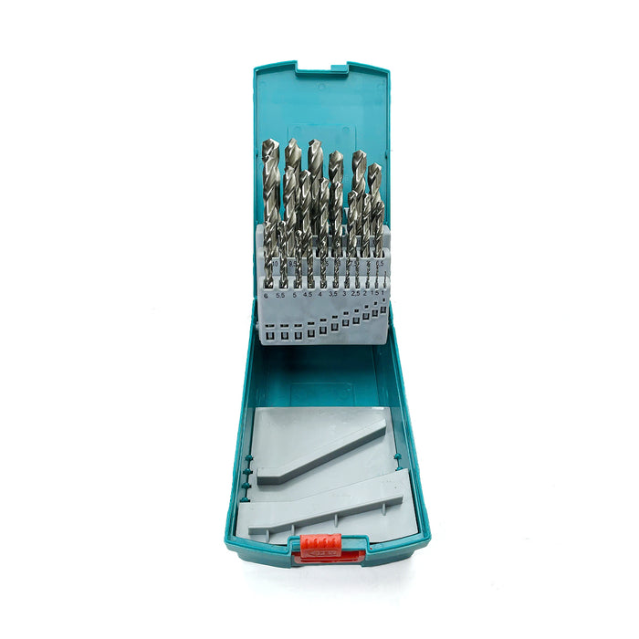 Bộ 25 mũi khoan sắt đuôi tròn TOTAL TACSD0251, kích thước từ 1-13mm
