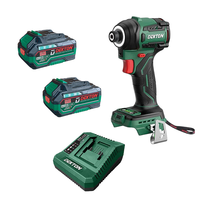 Máy vặn vít Dekton M21-CV250PRO dùng pin 21V, lực siết 250Nm